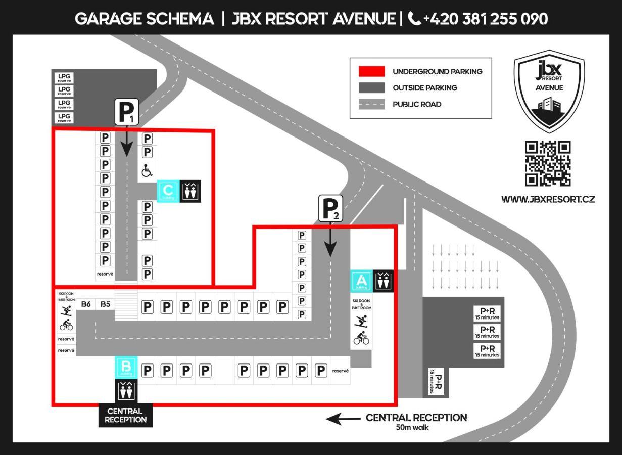 Jbx Resort Avenue Lipno Lipno nad Vltavou Exterior foto